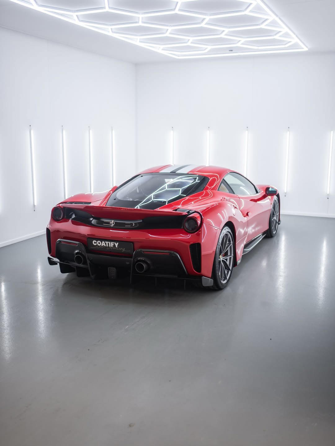 Deze Ferrari 488 Pista Hebben We Namens Coatify Volledig Voorzien Van XPEL Paint Protection Film (2)